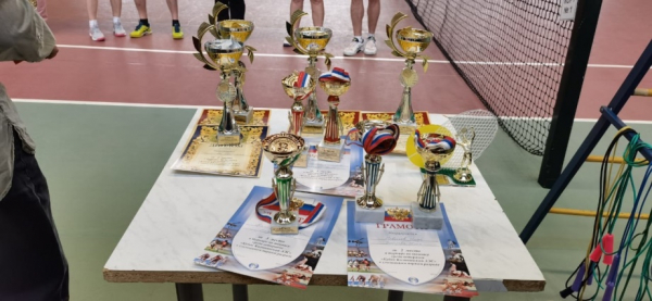 Завершился турнир по теннису «Кубок Калининской АЭС» среди ветеранов