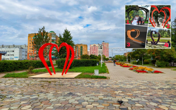 Новый арт-объект «Сердце с колокольчиком» – появился в Удомле, он станет украшением многих фотографий жителей нашего округа!