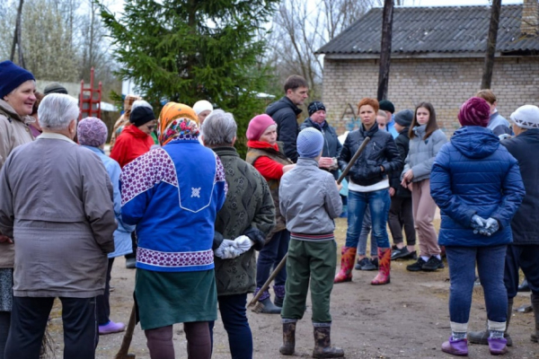 Жители Удомельского округа приняли участие во Всероссийском субботнике