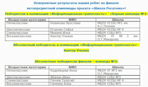 Удомля стала победителем финала метапредметной олимпиады проекта «Школа Росатома» 2021 года!