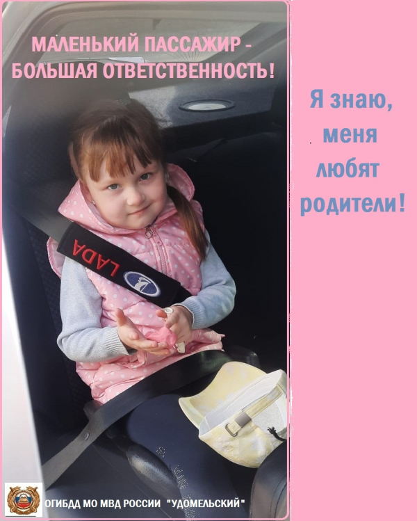 Акцию «Маленький пассажир - большая ответственность» провели сотрудники Госавтоинспекции