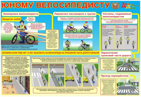 Удомельская Госавтоинспекция обращается к юным велосипедистам и их родителям.