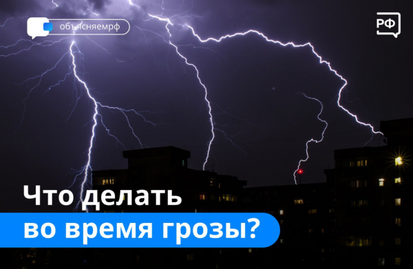 В Тверской области проходят грозовые фронта.