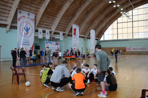 Более 140 удомельских школьников приняли участие в спортивном фестивале