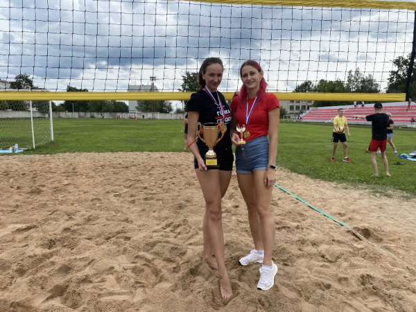 Золотые мячи женской сборной Калининской АЭС по волейболу