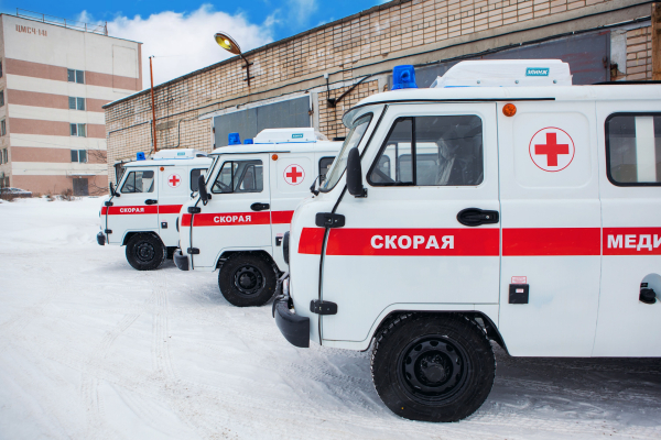 Новые машины скорой помощи поступили в Центральную медико-санитарную часть Удомли