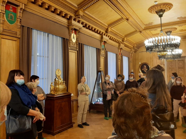 Работники культуры Удомельского ГО приняли участие в экскурсии по Императорскому путевому дворцу в г.Тверь