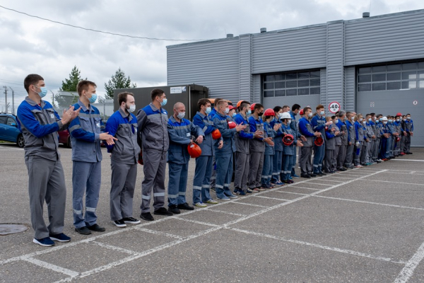 Лучшие огнеборцы Калининской АЭС выступят на итоговом смотре-конкурсе среди добровольных пожарных формирований Росэнергоатома