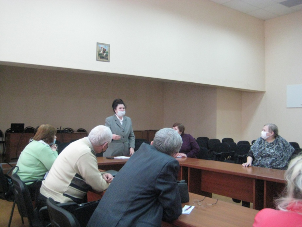 Советом ветеранов проведено заседание «Школы актуальных знаний»