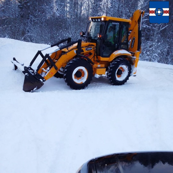 Об уборке снега в Удомельском городском округе