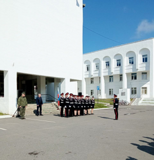 Открытие учебных сборов допризывной молодёжи Удомельского городского округа