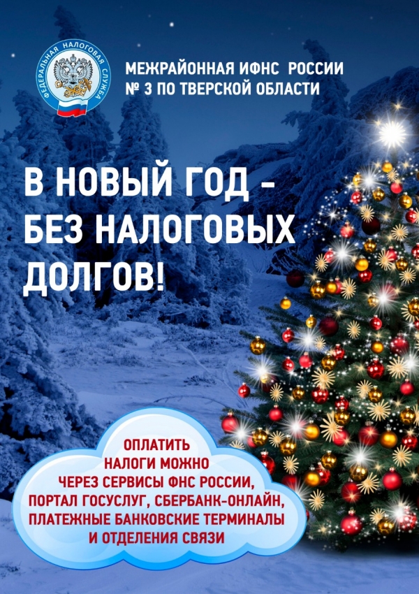 «В Новый год – без налоговых долгов!»