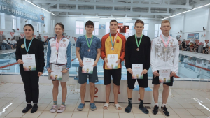 Удомельские спортсмены стали призёрами в соревнованиях по плаванию