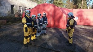 Учебно-тренировочный сбор персонала аварийно-спасательного формирования