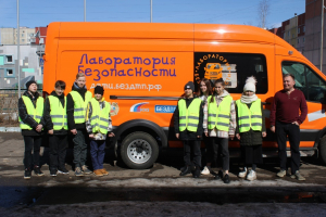 «Лаборатория безопасности» побывала в гостях у удомельских школьников.