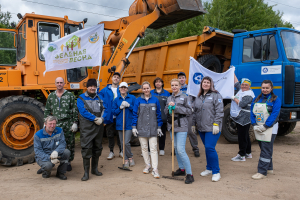 Работники Калининской АЭС приняли участие в экологическом субботнике