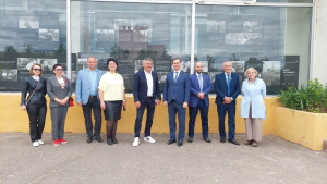 Открытие уличной выставки &laquo;Фото на память. Игорь Курчатов в воспоминаниях и фотографиях современников&raquo;