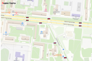 Перекрытие дорог в Удомле 9 мая