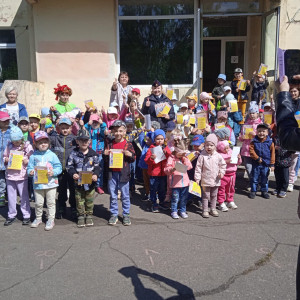 Правилам дорожного движения научили Неумеху в детском саду &laquo;Дюймовочка&raquo;