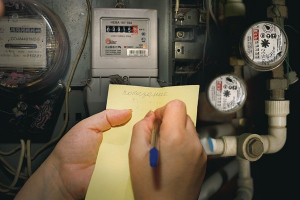 ЕРКЦ: передавайте показания приборов учёта вовремя!