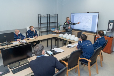 На Калининской АЭС состоялся визит рабочей группы по внедрению роботизированного комплекса противопожарной защиты