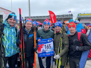 Спортсмены Калининской АЭС приняли участие в XV Дёминском лыжном марафоне