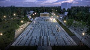 Начались работы по благоустройству 3 этапа парка Венецианова