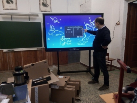 Национальный проект &laquo;Образование&raquo; (&laquo;Цифровая образовательная среда&raquo;). Поставка оборудования в Мстинскую школу