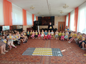 Госавтоинспектор побывал в гостях у дошколят Удомельского детского сада &laquo;Теремок&raquo;