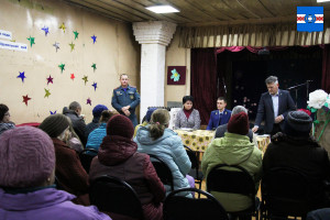 Встреча с жителями п. Мста