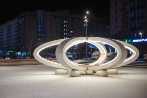 В Удомле завершилось благоустройство сквера по улице Попова, 26