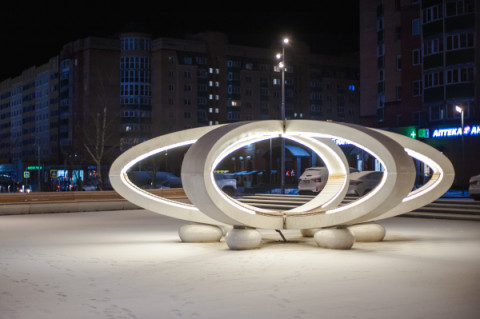 В Удомле завершилось благоустройство сквера по улице Попова, 26