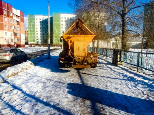 Содержанием улично-дорожных сетей на территории Удомельского округа