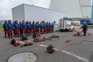 На Калининской АЭС состоялись плановые учения с участием МЧС