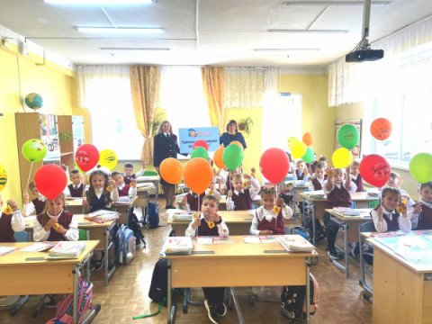 Удомельские школьники участвовали в акции «Засветись со Школой Росатома»