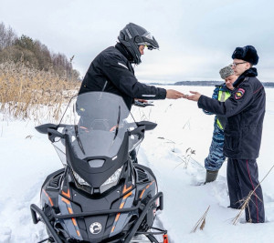 Выйди из тени &ndash; зарегистрируй снегоход!