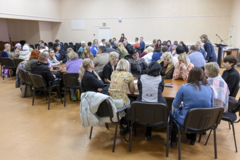 В Удомле прошли общественные обсуждения проекта благоустройства лыжной базы &laquo;Аэродром&raquo;