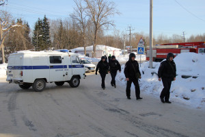На избирательном участке в районном доме культуры прошла антитеррористическая тренировка