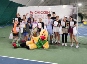 Удомельский теннисист победил на первенстве Тверской области!