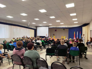 Сотрудники удомельской Госавтоинспекции продолжают посещать детские летние лагеря