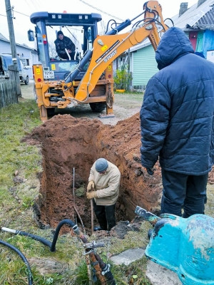 В ноября 2020 года проведены работы по устранению аварийных ситуаций на сетях холодного водоснабжения в посёлке Лубеньковский