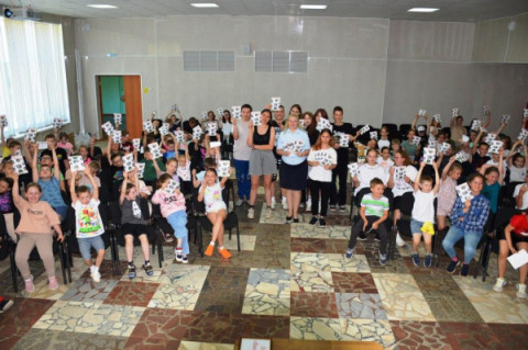 Сотрудники удомельской Госавтоинспекции в пришкольном лагере провели профилактическое мероприятие