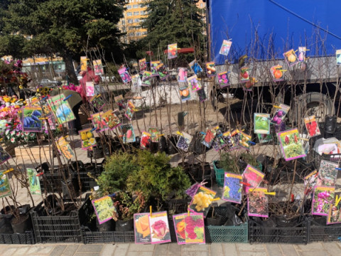 23 апреля 2022 года в Удомельском городском округе прошла ярмарка выходного дня  «Светлая пасха» на территории торгового цента Русь