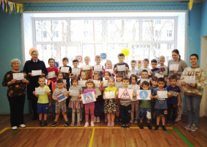 Веселые старты в стране ПДД