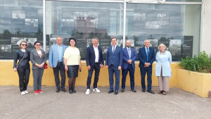 Открытие уличной выставки &laquo;Фото на память. Игорь Курчатов в воспоминаниях и фотографиях современников&raquo;