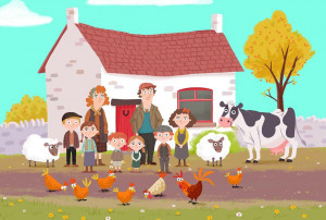 Конкурс для многодетных семей "Лучшее семейное подворье"