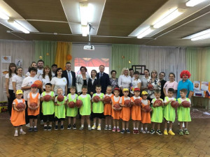 Проект «Планета баскетбола – Оранжевый атом» в детском саду
